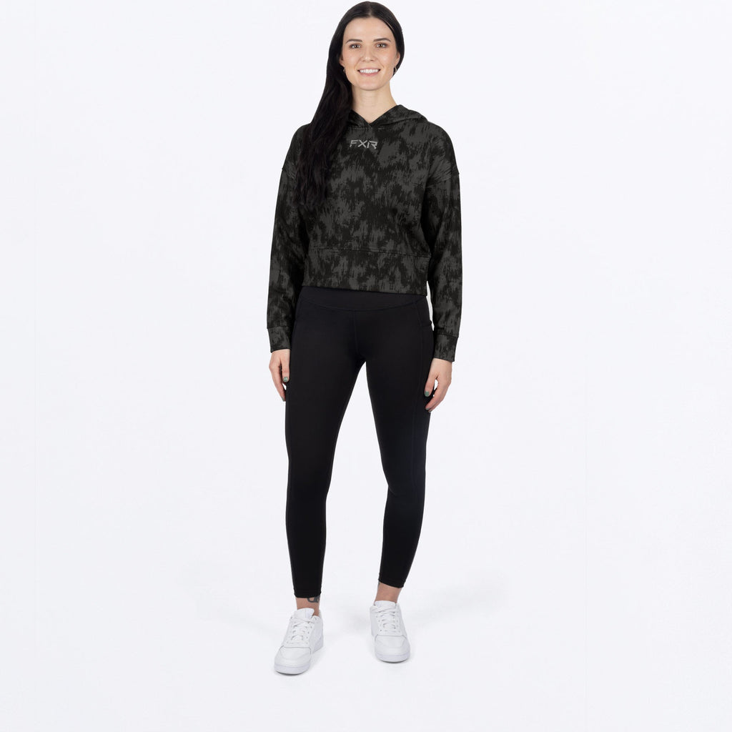 Women's Balance Cropped Pullover Hoodie