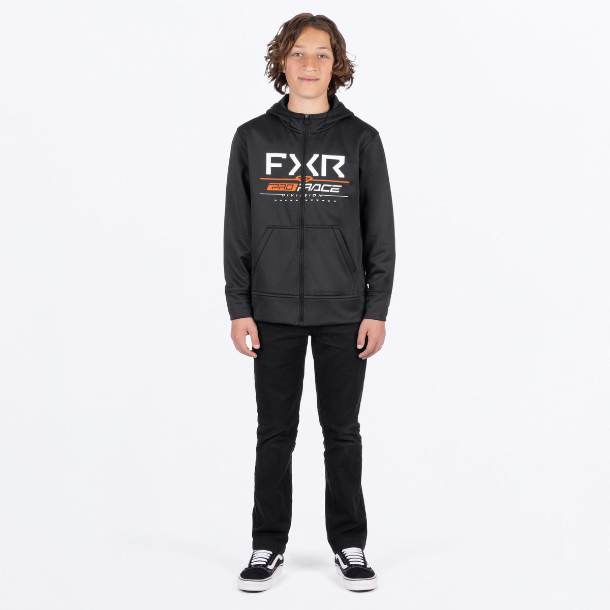 Youth Race Division Tech Zip Hoodie