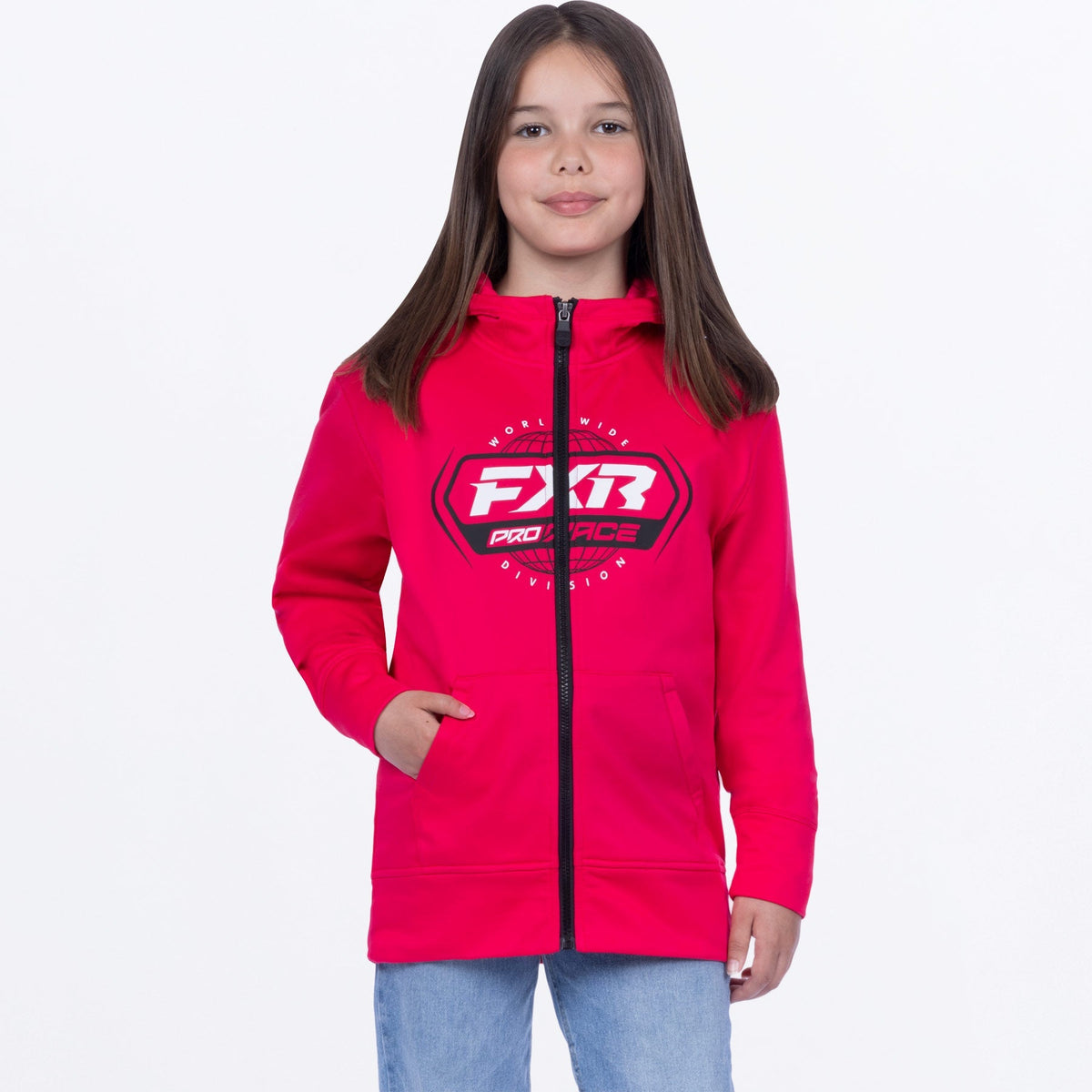 Youth Race Division Tech Zip Hoodie