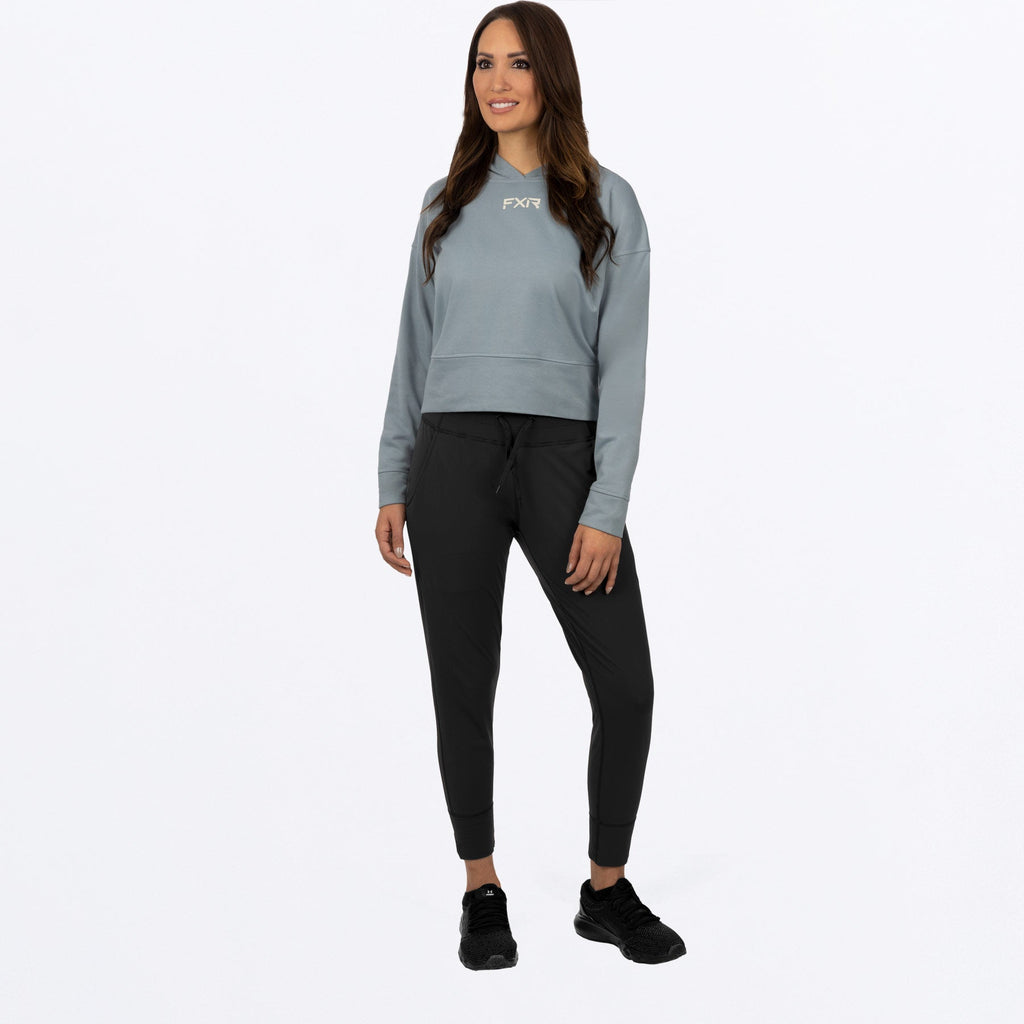 Women's Balance Cropped Pullover Hoodie